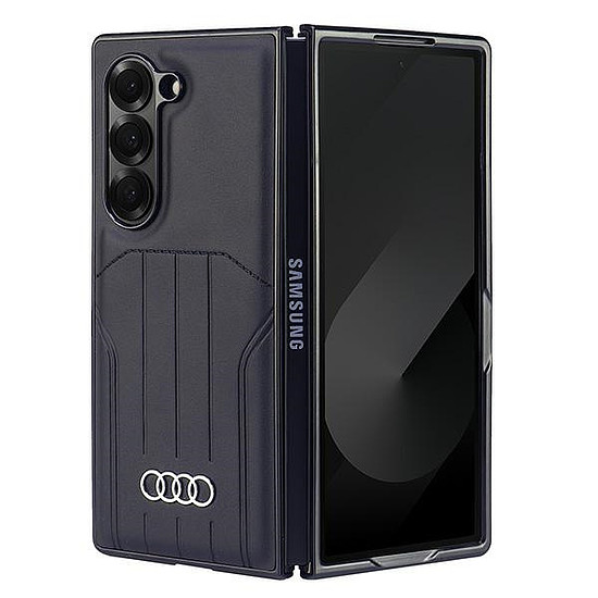 Audi szintetikus bőr MagSafe tok Samsung Galaxy Z Fold 6-hoz, fekete