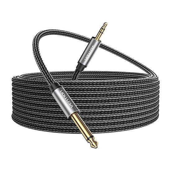 Audiokábel mini jack 3,5 mm-es férfi jack 6,35 mm-es férfi Vention BCYHL 10m