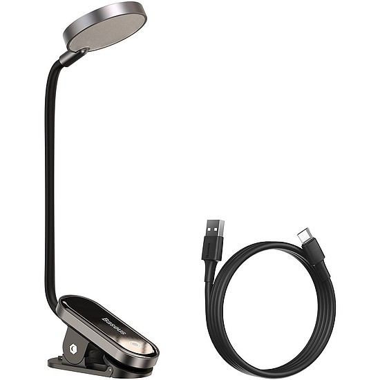 Baseus Comfort olvasóasztali lámpa, szürke (DGRAD-0G)
