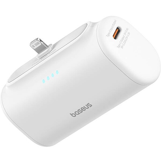 Baseus Compact powerbank, 5000mAh, 20W fehér (P10068307213-00)