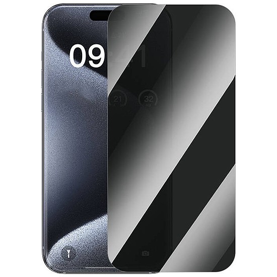 Baseus edzett üveg iPhone 15 Pro Max csomagban 2 db. (P60073904201-04)