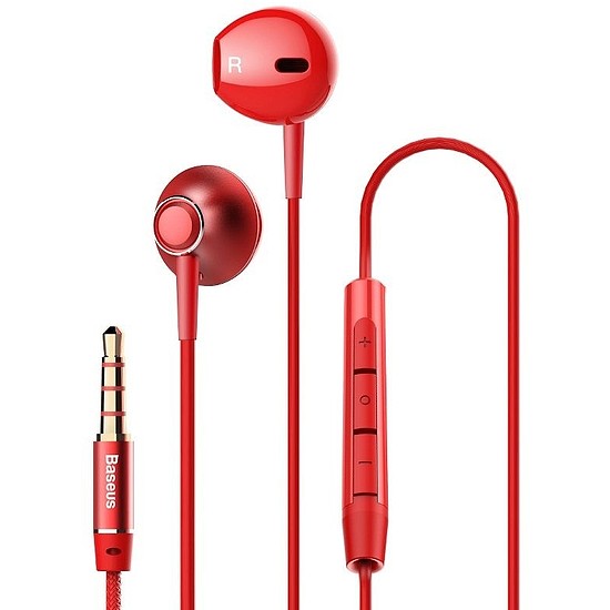 Baseus Encok H06 fülhallgató - piros (NGH06-09)