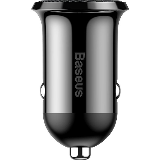 Baseus Grain Pro 2x USB 4.8A autós töltő, fekete (CCALLP-01)