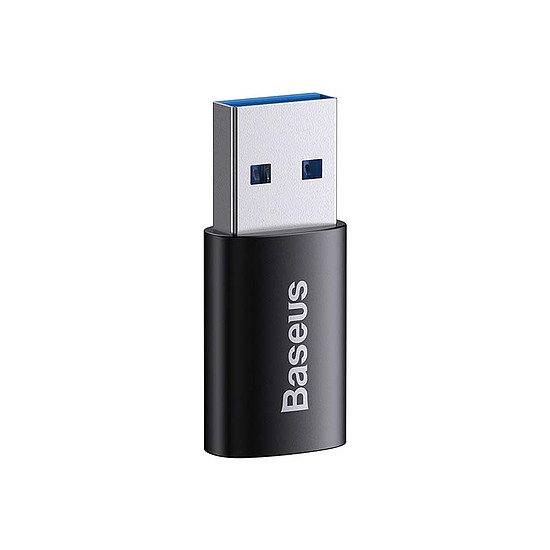 Baseus Ingenuity USB-A - USB-C OTG adapter, fekete (ZJJQ000101)