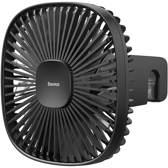 Baseus Natural Wind mágneses autós ventilátor fejtámlához fekete (CXZR-01)