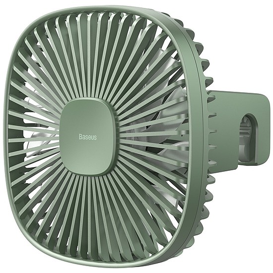 Baseus Natural Wind mágneses autós ventilátor fejtámlához (zöld)