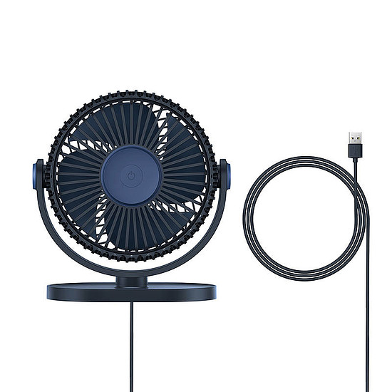 Baseus Serenity asztali oszcilláló ventilátor kék (ACYY000003)
