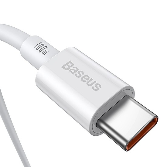 Baseus Superior sorozatú USB-C-USB-C kábel, 100 W, 2 m, fehér (CATYS-C02)