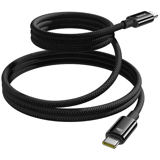 Baseus Tungsten Gold töltőkábel USB-C-USB-C 100W 1m fekete (P10319805111-00)