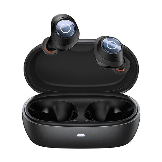 Baseus - vezeték nélküli fülhallgató Bowie MA20 Pro (A00063400113-00) - TWS, Bluetooth 5.3, zajszűrés - fürtfekete (KF2318950)