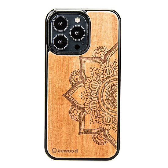 Bewood Mandala almafa fatok iPhone 13 Próhoz - világosbarna