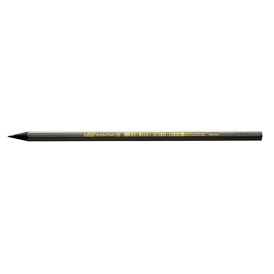 BIC Black Eco Evolution grafitceruza HB famentes fekete normál hatszög 896017