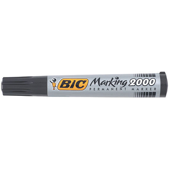 BIC Marking 2000 alkoholos rostirón fekete, kerek hegy 1,7mm 820915 