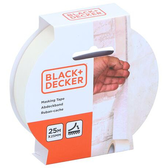 BLACK+DECKER maszkolószalag 25mmx25m (BXPATA7002)