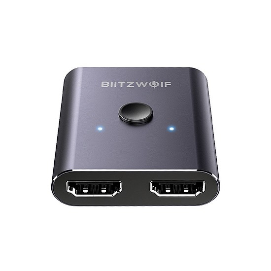 BlitzWolf BW-HDC2 HDMI kapcsoló, 4K fekete