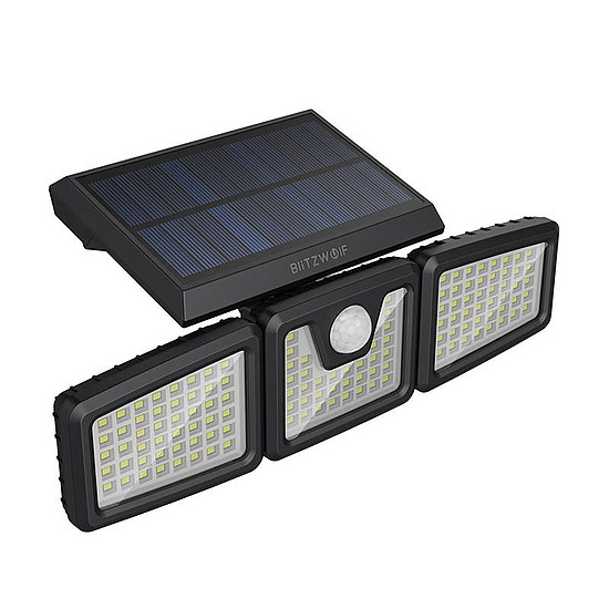 Blitzwolf BW-OLT9 kültéri napelemes LED lámpa mozgás- és szürkületérzékelővel