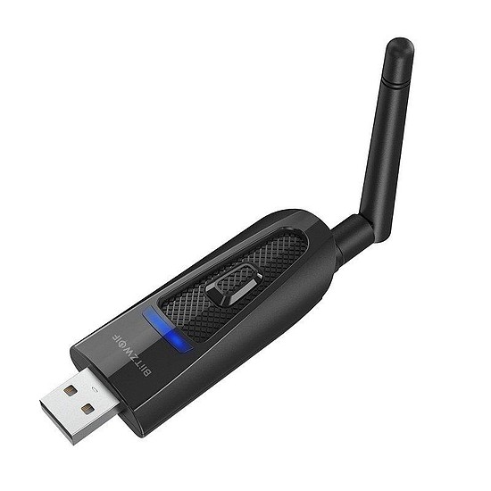 Bluetooth 5.0 BlitzWolf BW-BR1 Pro adó, USB + 3,5 mm-es mini jack (BW-BR1 Pro)