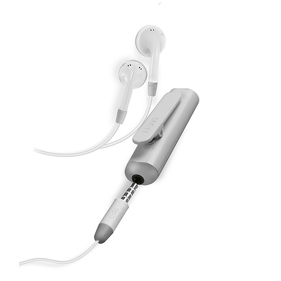 Bluetooth adapter SBS TEBTRECEIVERW vezeték nélküli vevőegység sztereó szettel - szürke