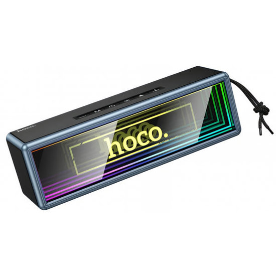 Bluetooth hangszóró Hoco HC40, 2 x 10W, TWS, RGB, fekete