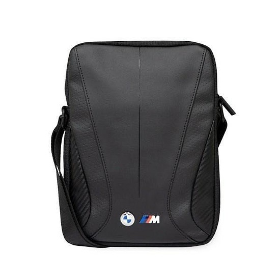 BMW BMTB10SPCTFK Tablet 10" táska fekete/fekete Carbon&bőr
