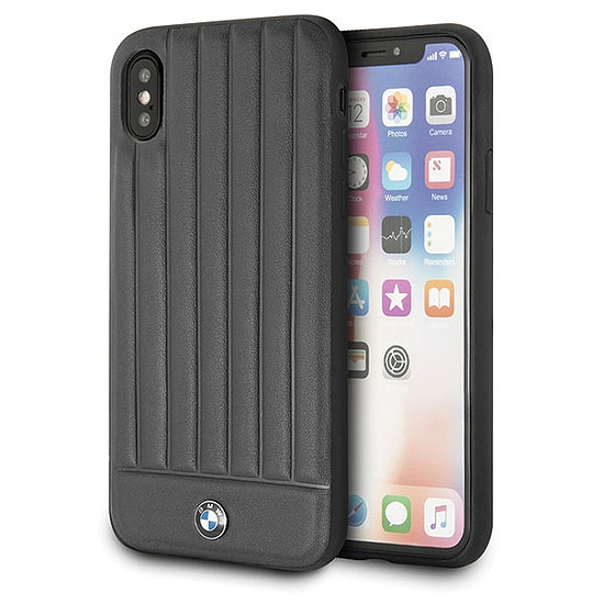 BMW keménytok iPhone X/Xs tok - fekete