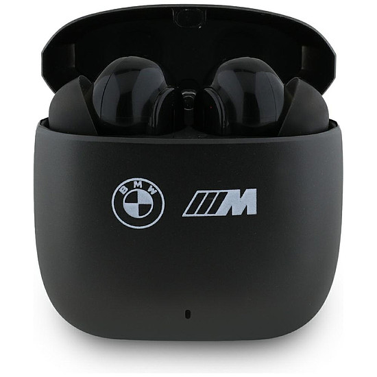 BMW M fém M logós ANC-ENC TWS Bluetooth fejhallgató - fekete