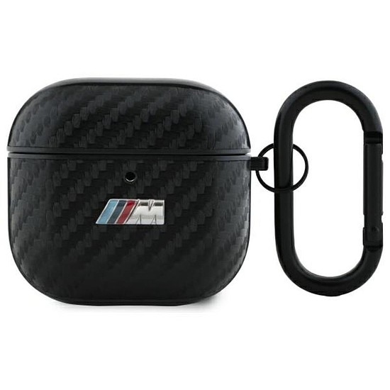 BMW PU Carbon M Collection - AirPods 4 tok fekete (BMA4CMPUCA)