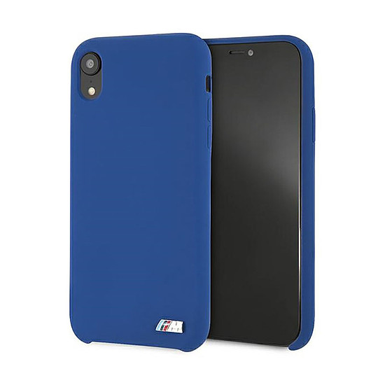 BMW Silicone M Collection - iPhone Xr tok kék (BMHCI61MSILNA)