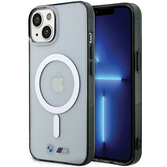 BMW Silver Ring MagSafe iPhone 15 tok - átlátszó