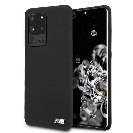 BMW szilikon M kollekciós tok Samsung Galaxy S20 Ultra készülékhez - fekete