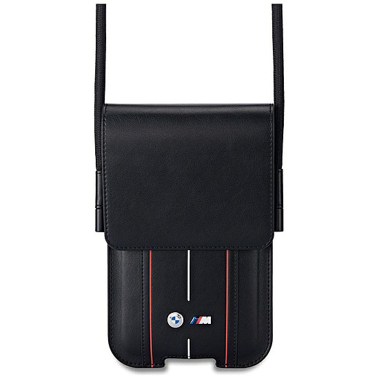 BMW telefontok, piros csíkos telefontok - fekete