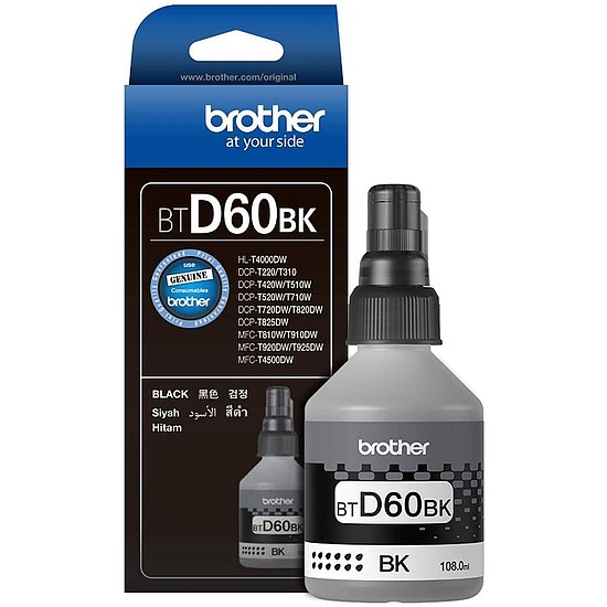 Brother BTD60BK Black tintatartály eredeti 6,5K
