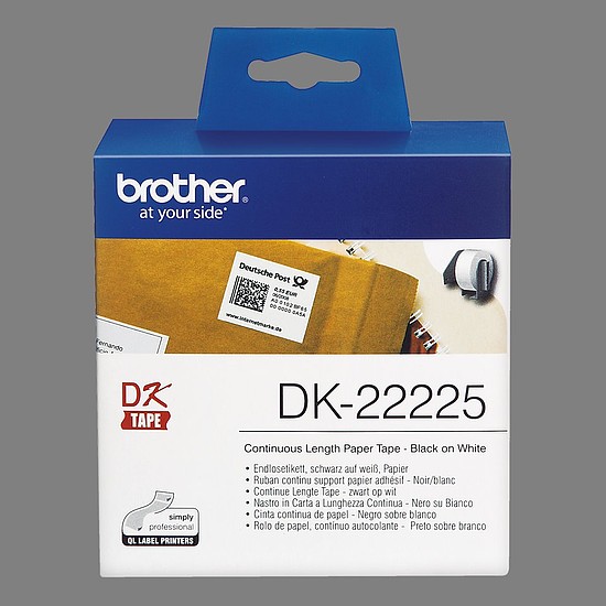 Brother DK-22225 Fehér papírtekercs, 38mm x 30,48m