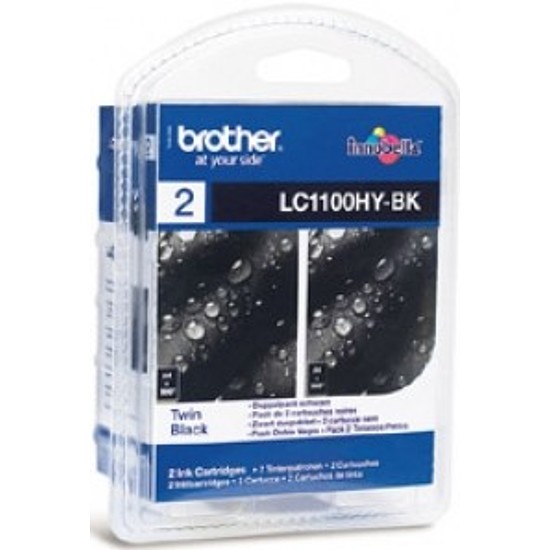 Brother LC1100HYBKBP2 Twin pack Black tintapatron eredeti csak DCP6690 MFC6490 nyomtatóhoz!!!