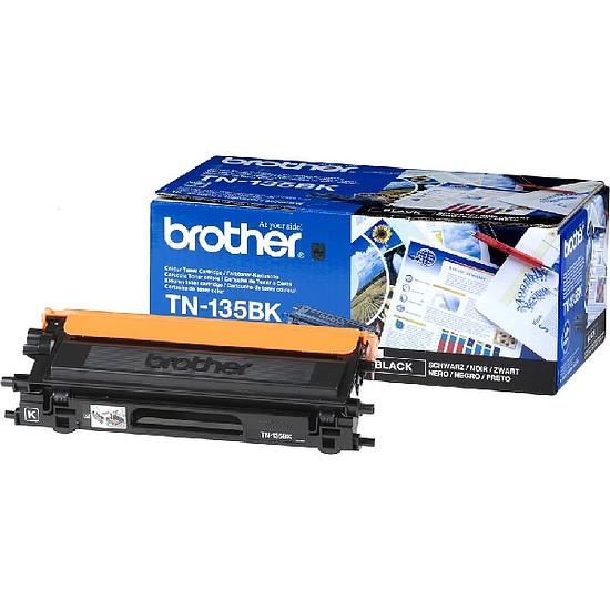 Brother TN-135 lézertoner eredeti Black 5K