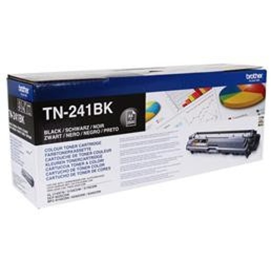 Brother TN-241 lézertoner eredeti Black 2,5K