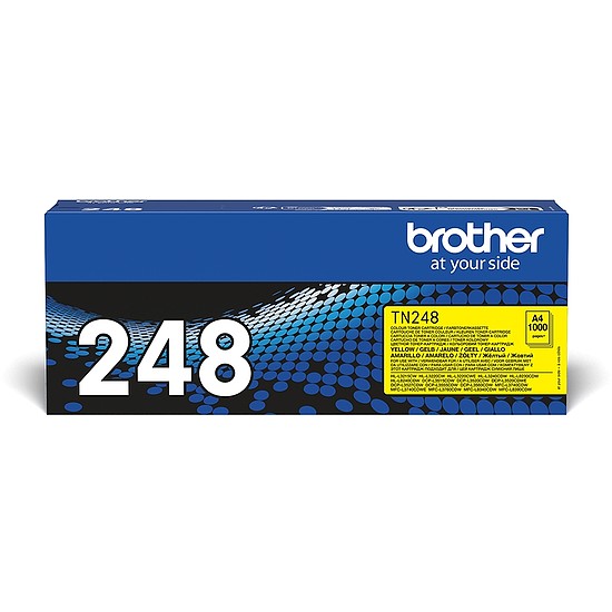 Brother TN-248 lézertoner eredeti Yellow 1K
