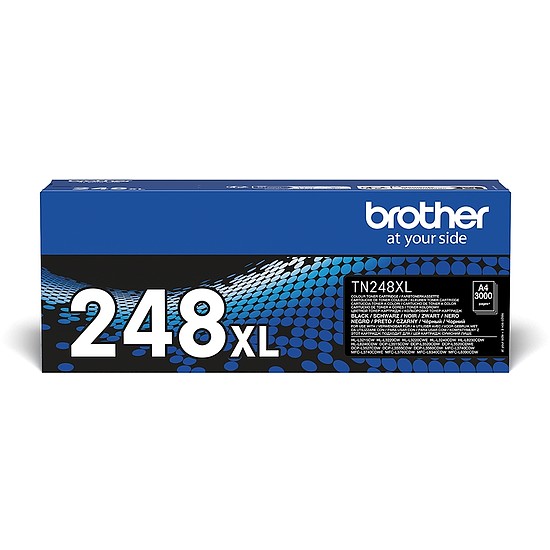Brother TN-248XL lézertoner eredeti Black 3K