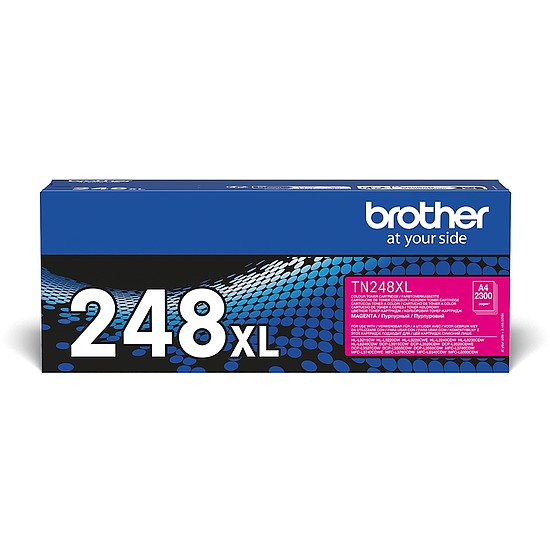 Brother TN-248XL lézertoner eredeti Magenta 2,3K