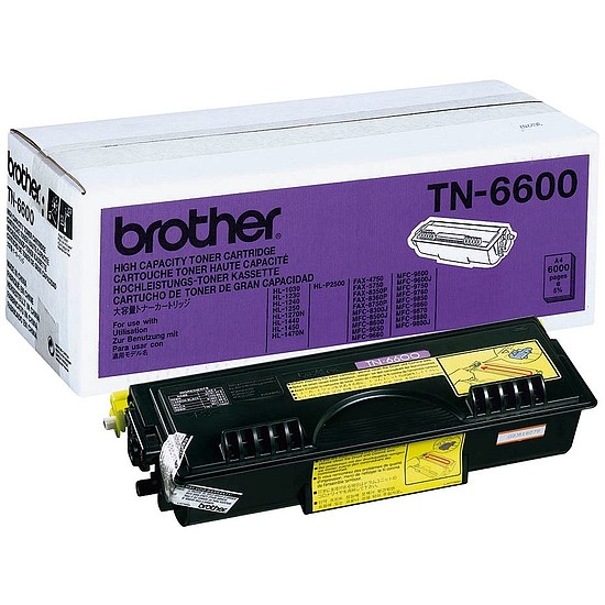 Brother TN-6600 lézertoner eredeti 6K