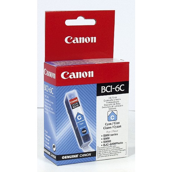 Canon BCI-6 Cyan tintapatron eredeti 4706A002