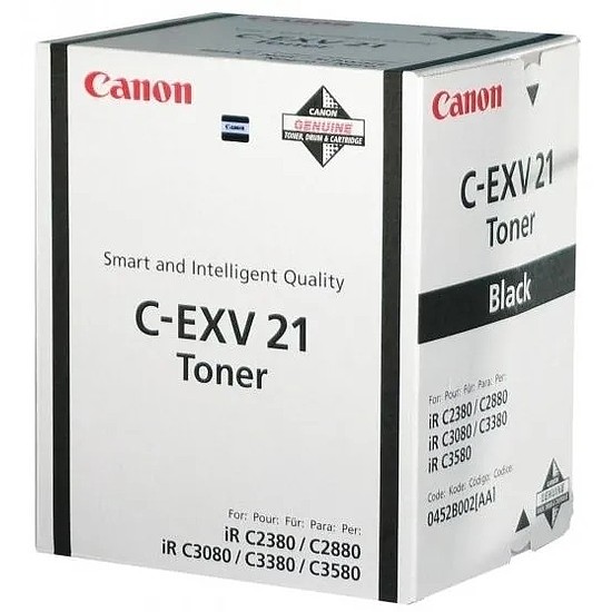 Canon C-EXV21 toner eredeti Black 26K 0452B002AA
