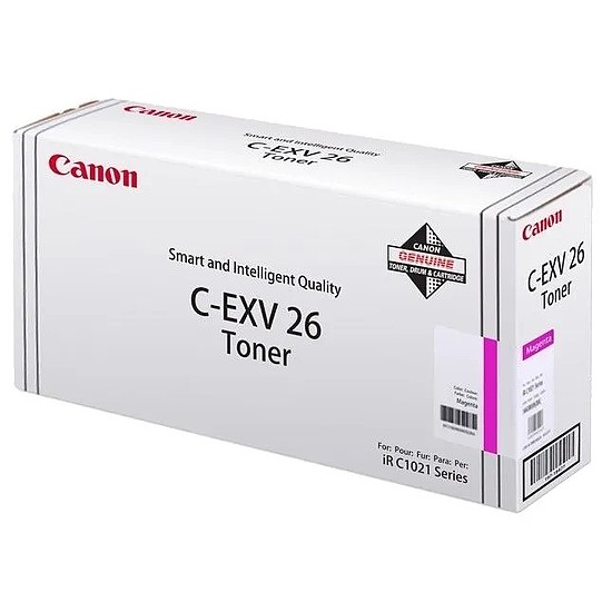 Canon C-EXV26 toner eredeti Magenta 6K 1658B006