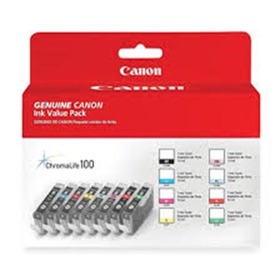 Canon CLI-42 Multipack Bk C M Y PC PM Gy LGy tintapatron eredeti 6384B010