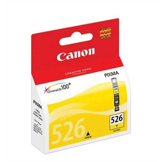 Canon CLI-526 Yellow tintapatron eredeti 4543B001