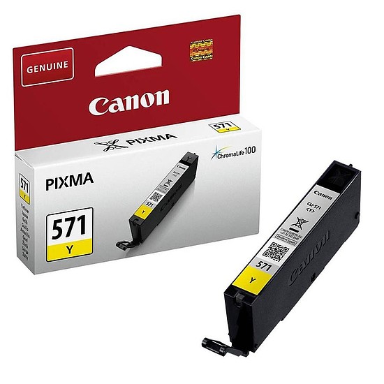 Canon CLI-571 Yellow tintapatron eredeti 0388C001