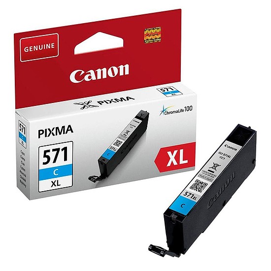 Canon CLI-571XL Cyan tintapatron eredeti 0332C001