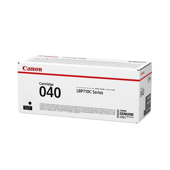 Canon CRG-040 Black lézertoner eredeti 6,3K 0460C001 LBP710/712