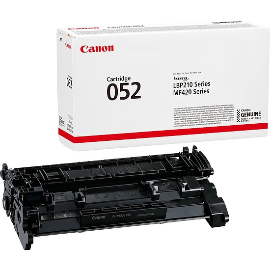 Canon CRG-052 Black lézertoner eredeti 3,1K 2199C002