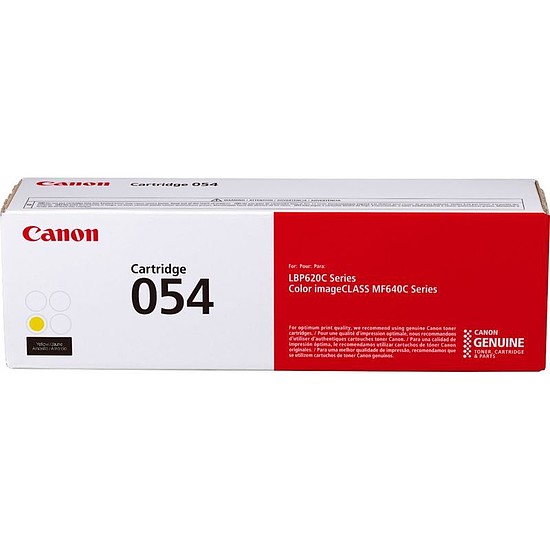 Canon CRG-054 Yellow lézertoner eredeti 1,2K 3021C002